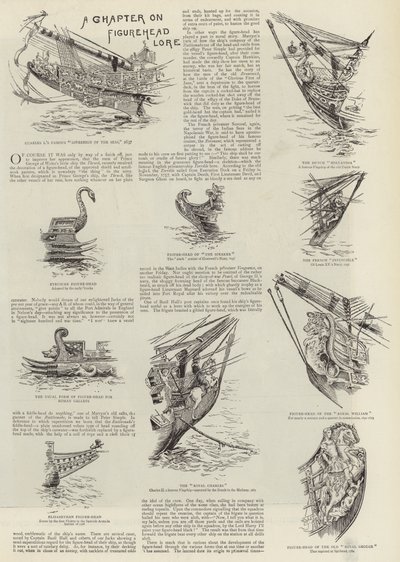 A Chapter on Figurehead Lore by English School